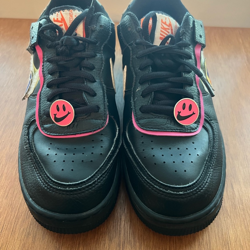 Nike Air Force Shadow Cosmic Women’s 8 in Black and Fuchsia